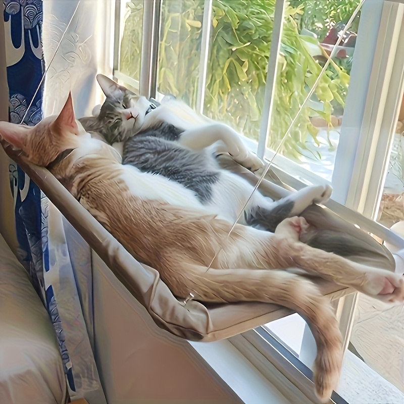 Котешки хамак за прозорец
