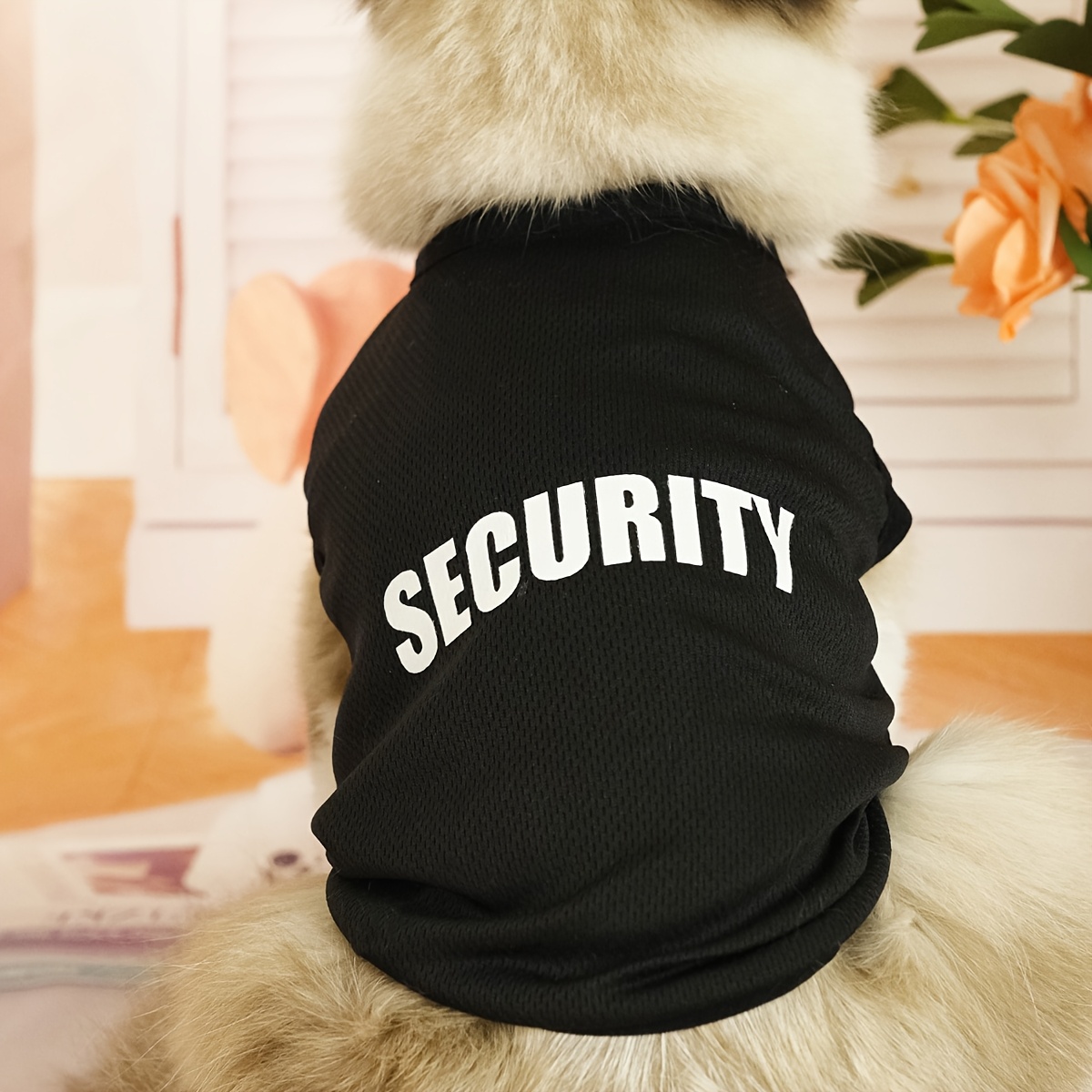 Жилетка за кучета и котки с надпис "Security(Охрана)"