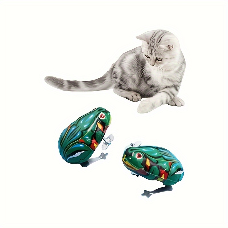 Интерактивна котешка играчка „Жабка“